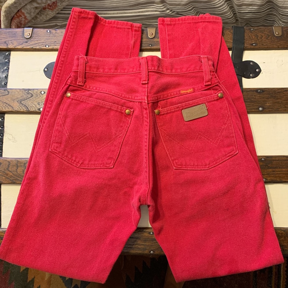 Vintage Red Wranglers